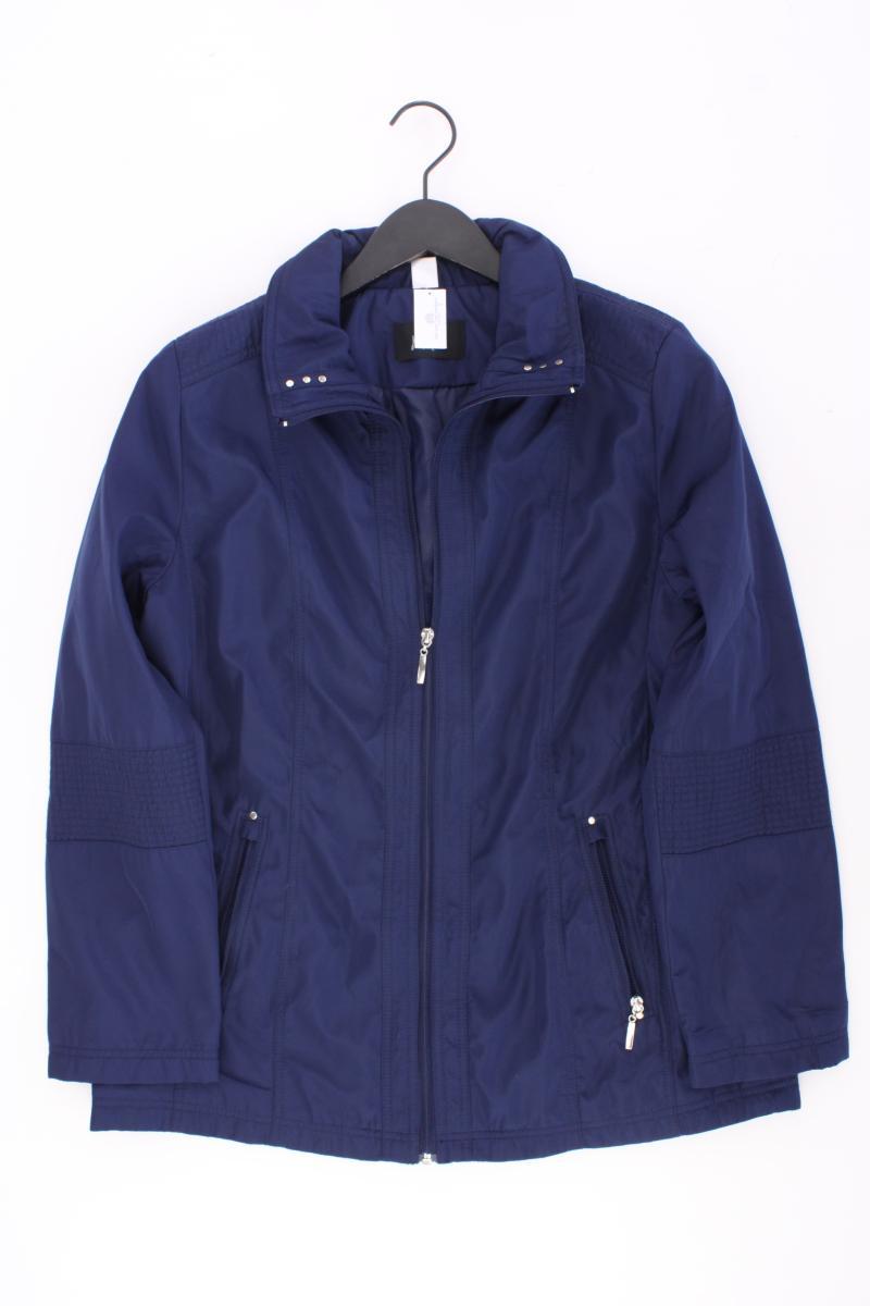 Paola Classic Jacke Gr. 42 neuwertig blau aus Polyester