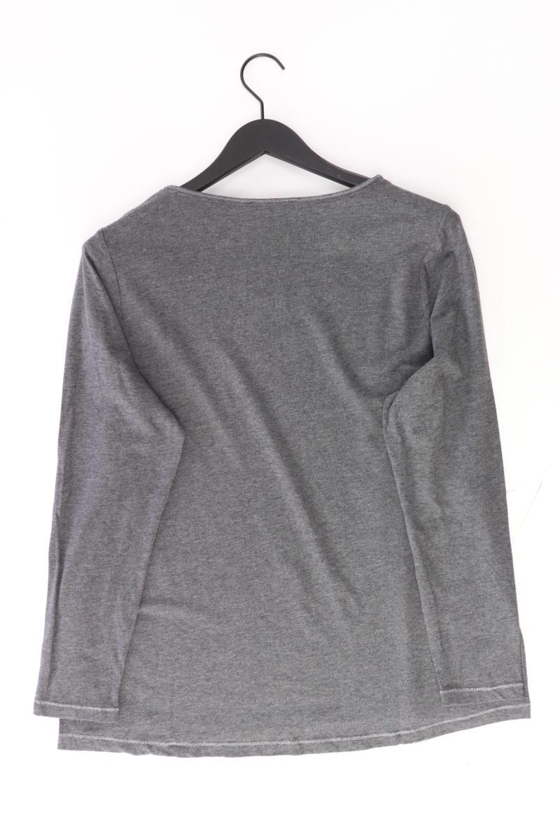 Bonita Longsleeve-Shirt Gr. XL Langarm mit Nieten grau