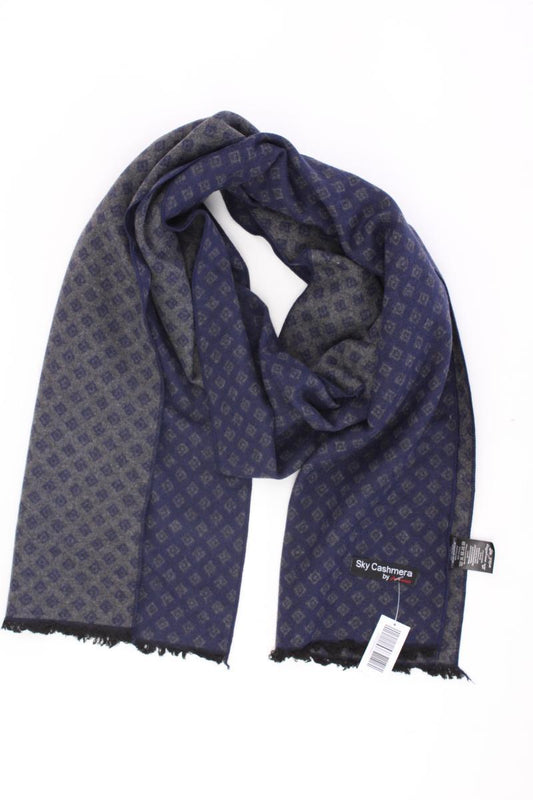 Schal für Herren blau aus Polyester