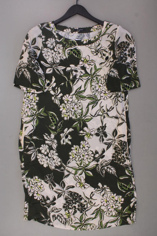Marc O'Polo Kurzarmkleid Gr. 36 mit Blumenmuster olivgrün