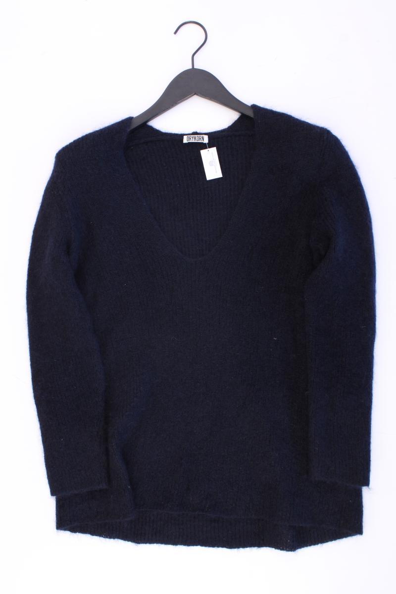 Drykorn Wollpullover Gr. S blau