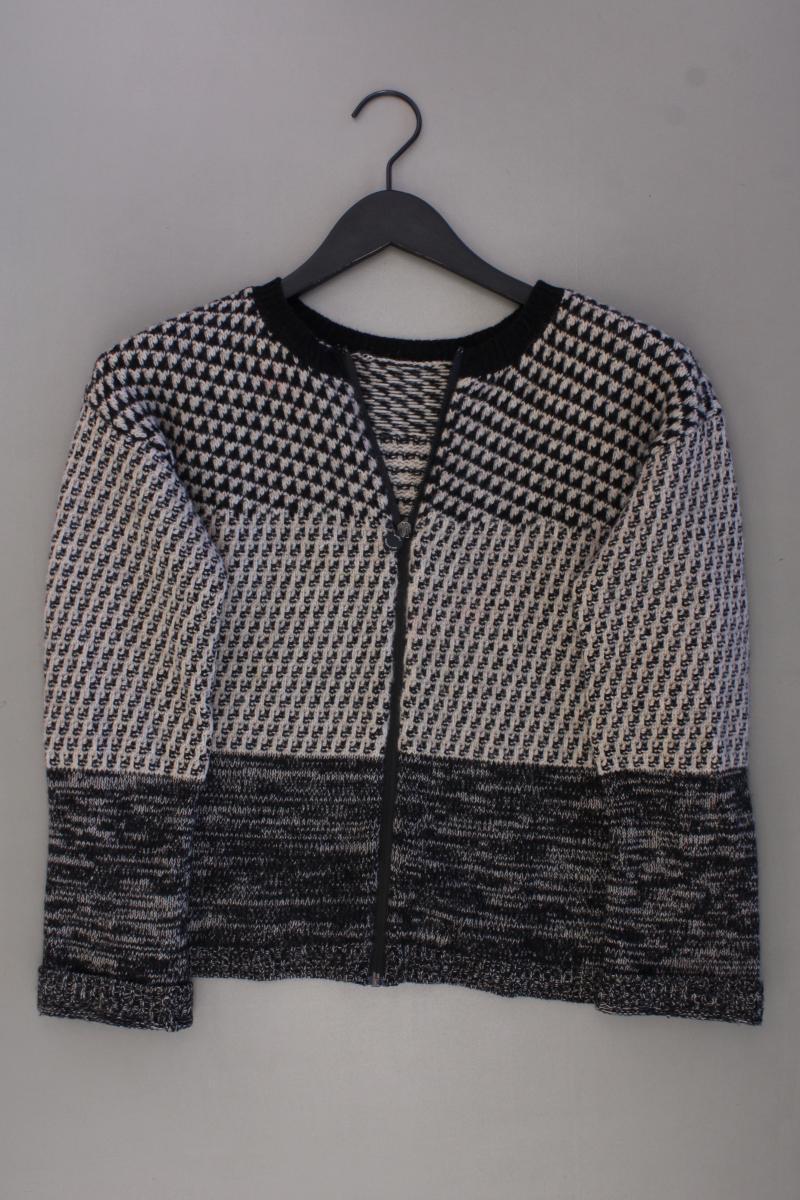 Max Mara Strickjacke Gr. S 3/4 Ärmel grau aus Wolle
