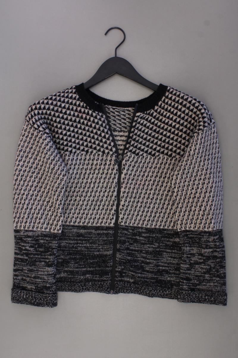 Max Mara Strickjacke Gr. S 3/4 Ärmel grau aus Wolle