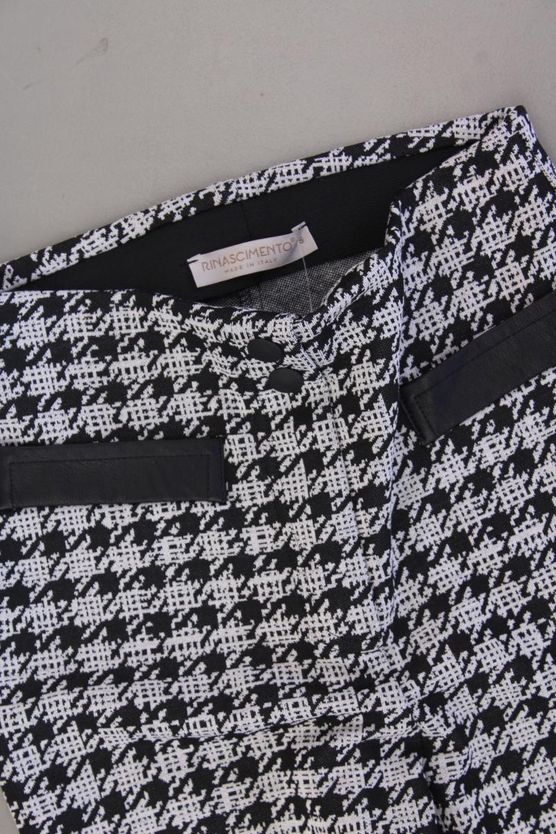 Rinascimento Stoffhose Gr. S hahnentritt grau aus Polyester