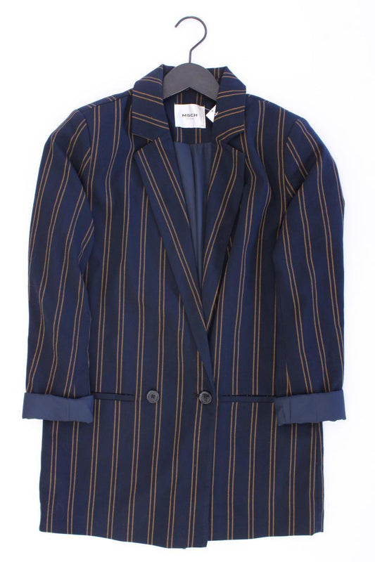 MSCH Copenhagen Longblazer Gr. XS gestreift blau aus Polyester