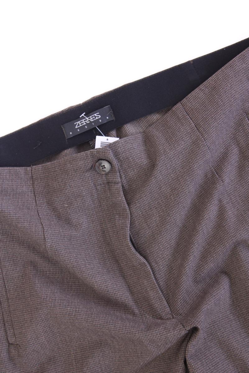 Zerres Stoffhose Gr. 46 braun aus Polyester