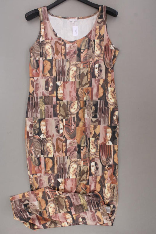 Dress In Maxikleid Vintage Gr. 40 neuwertig Träger braun aus Polyester