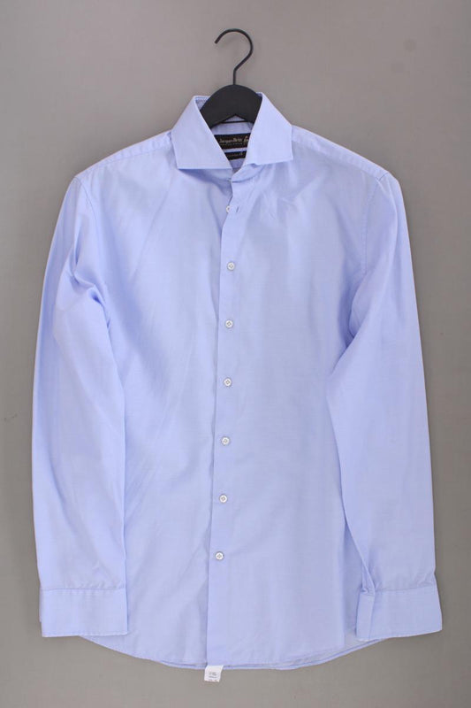 Jacques Britt Langarmhemd Custom Fit für Herren Gr. Hemdgröße 39 blau