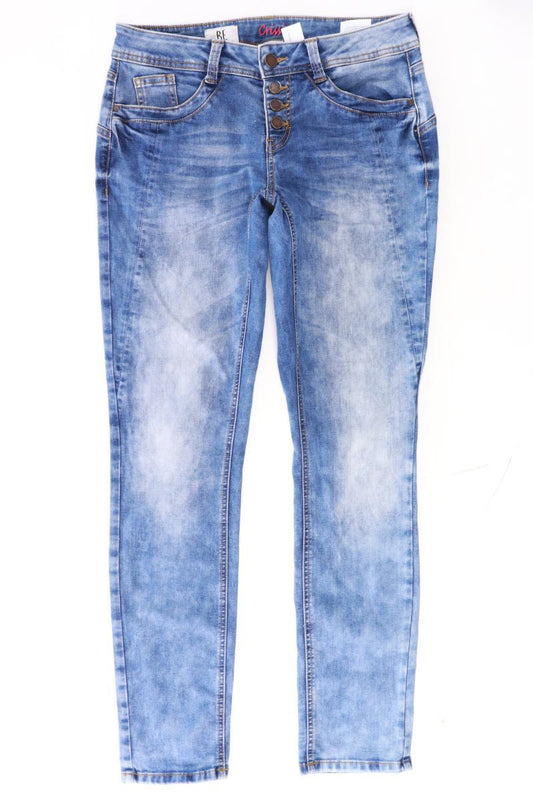 Street One Straight Jeans Gr. W27 blau aus Baumwolle