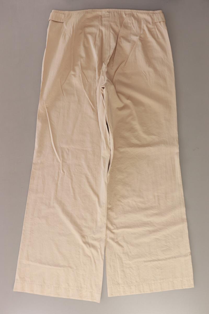 Marc Cain Hose Gr. 38/40 creme aus Baumwolle