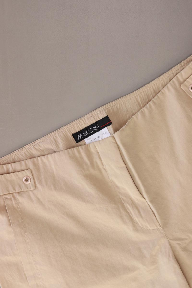 Marc Cain Hose Gr. 38/40 creme aus Baumwolle