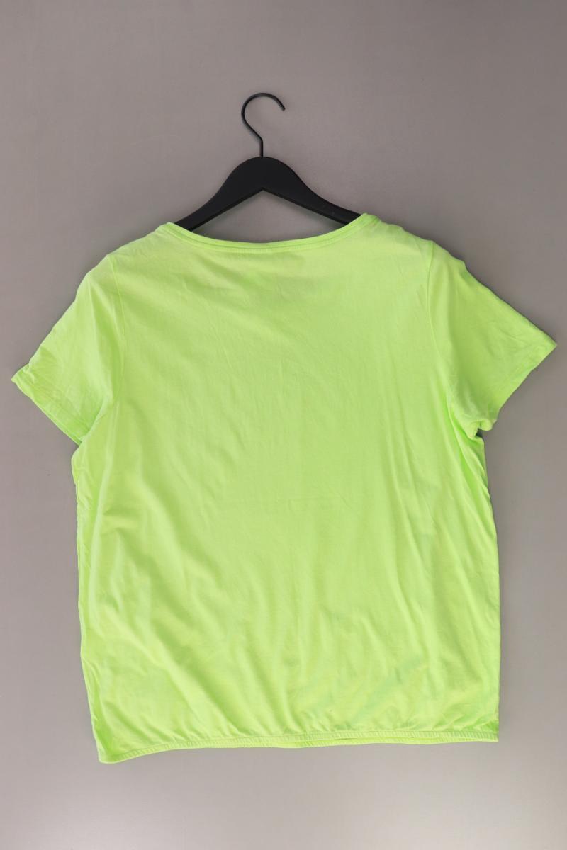 Street One T-Shirt Gr. 44 neuwertig Kurzarm grün aus Baumwolle