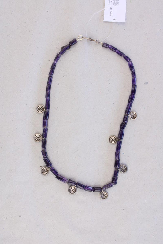 Halskette lila