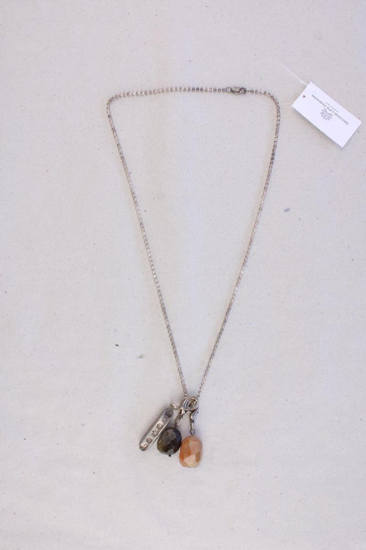 Halskette mehrfarbig