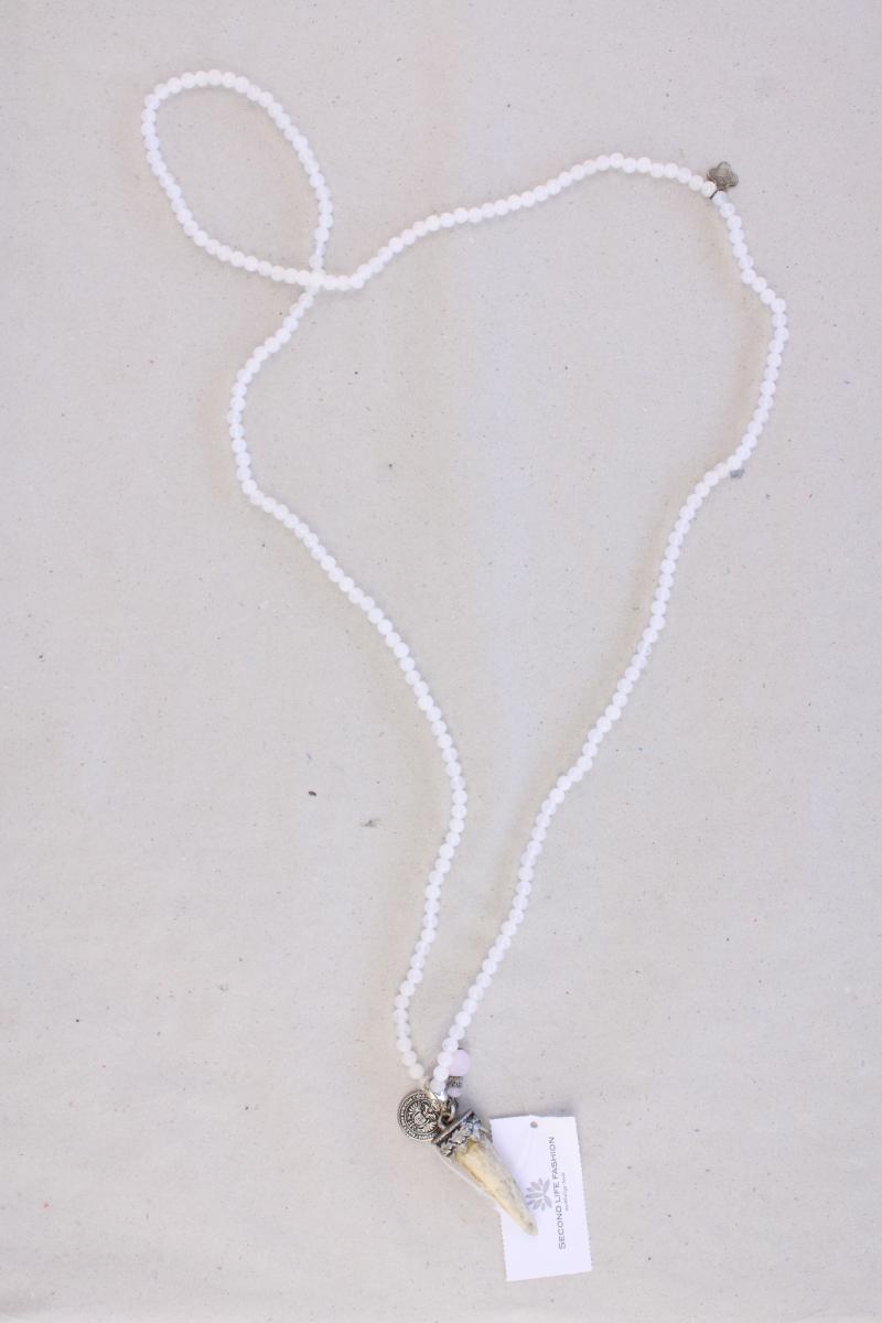 Second Hand Outfit Größe L mit Street One Longblazer in Gr. 42 und Halskette