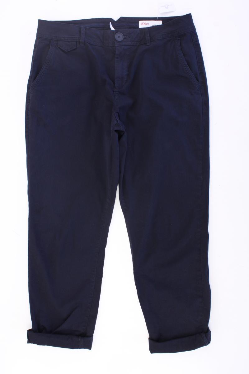 s.Oliver 7/8 Hose Gr. 38/L30 blau aus Baumwolle