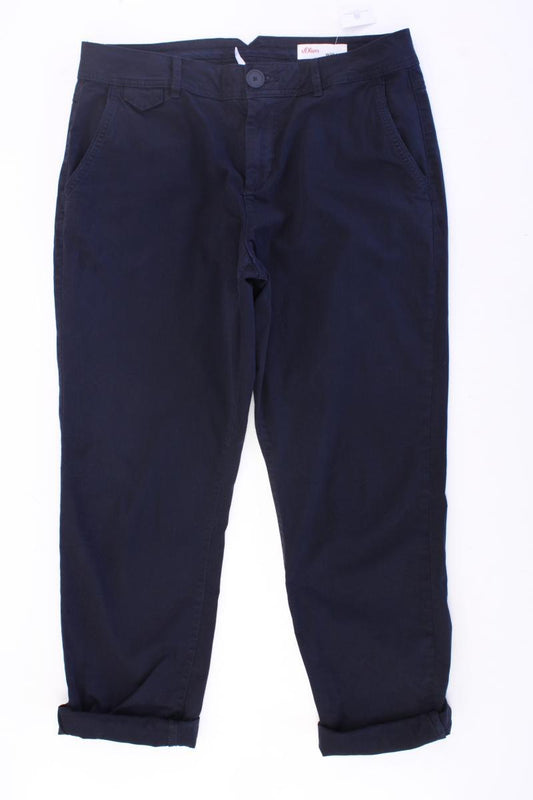 s.Oliver 7/8 Hose Gr. 38/L30 blau aus Baumwolle