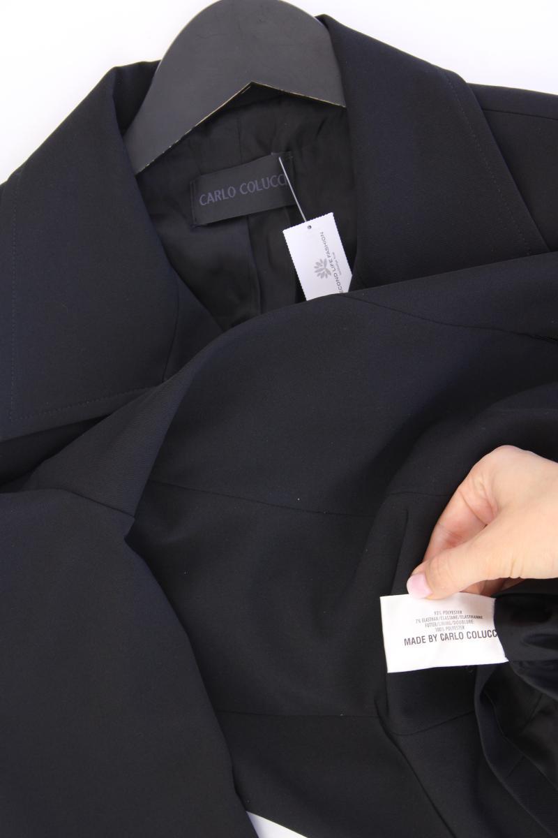 Carlo Colucci Übergangsjacke Gr. 40 neuwertig mit Nieten Vintage schwarz