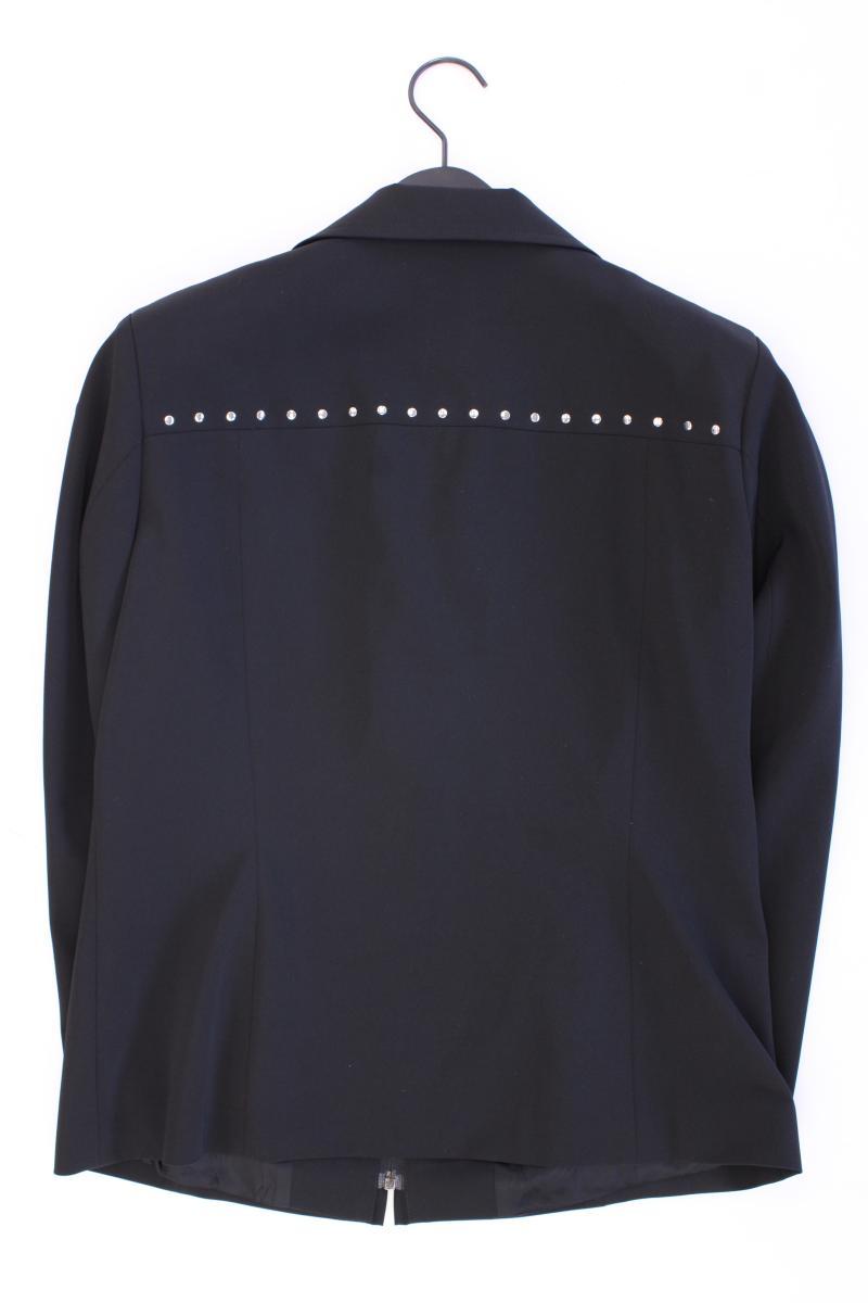 Carlo Colucci Übergangsjacke Gr. 40 neuwertig mit Nieten Vintage schwarz