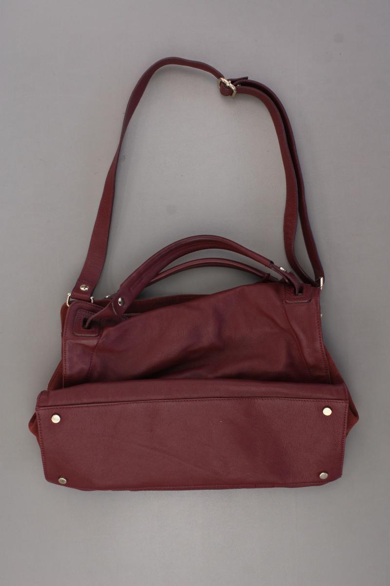minelli Henkeltasche rot aus Leder