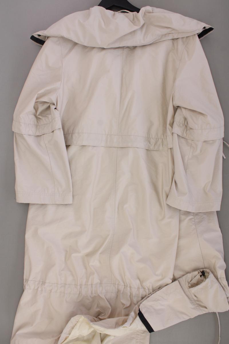ERICH FEND Comfort Mantel Gr. 42 creme aus Polyamid