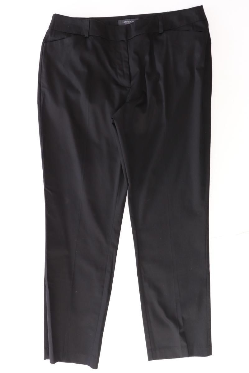 Manguun Anzughose Gr. 38 schwarz aus Baumwolle