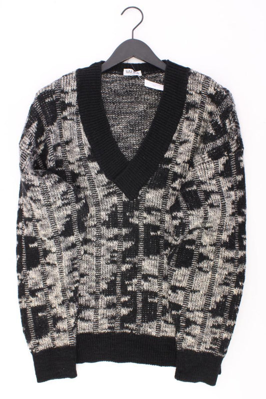 Nani Bon Vintage Pullover für Herren Gr. L schwarz aus Wolle