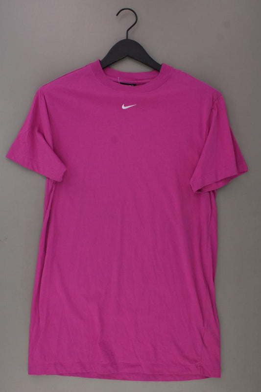 Nike Sportshirt für Herren Gr. S Kurzarm pink aus Baumwolle