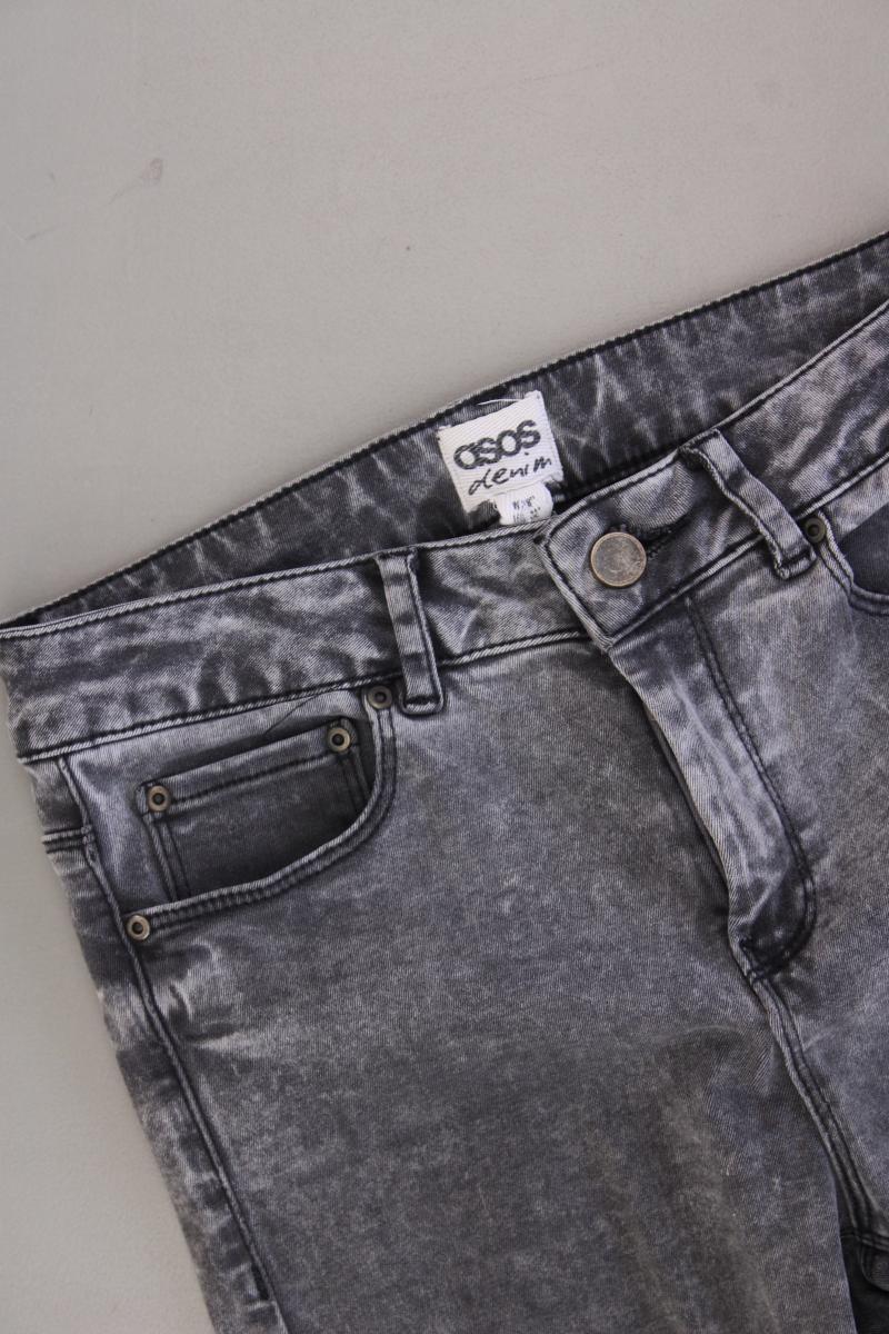 Asos Skinny Jeans Gr. w28/L32 grau aus Baumwolle
