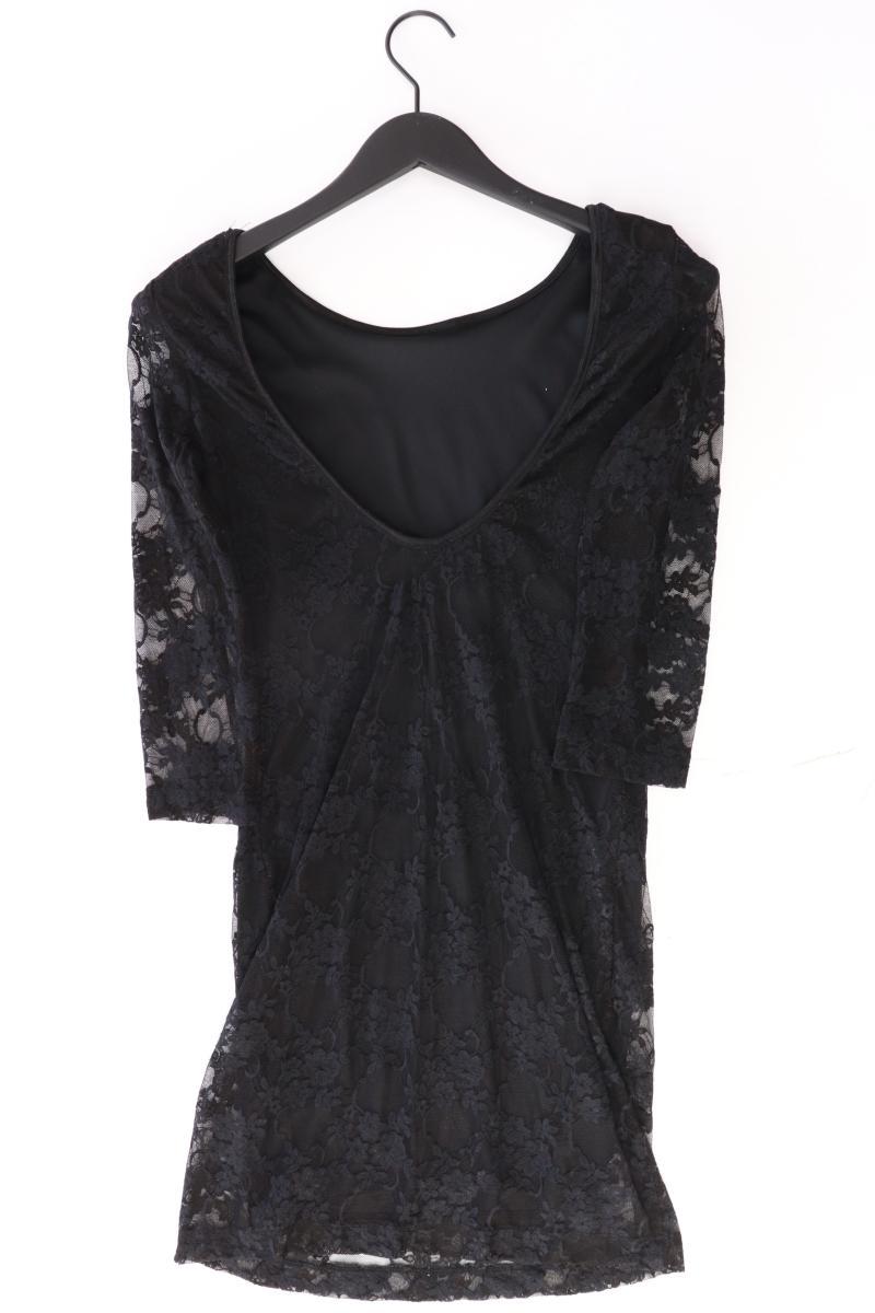Spitzenkleid Gr. S 3/4 Ärmel schwarz aus Polyester