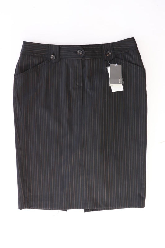 Mexx Bleistiftrock Gr. 40 gestreift neu mit Etikett Vintage schwarz