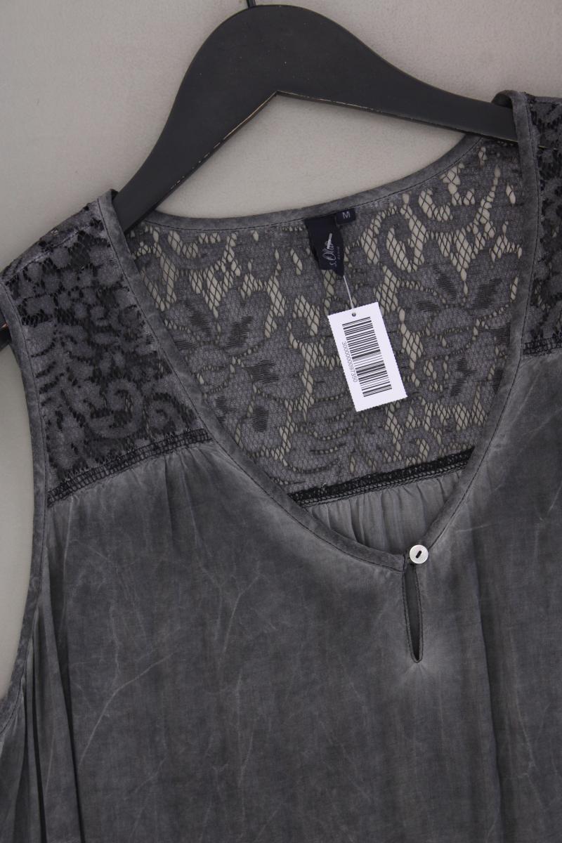 s.Oliver Ärmellose Bluse Gr. M grau aus Viskose