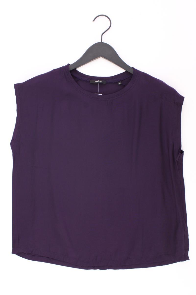 Opus Bluse Modell Finya Gr. 38 neuwertig Kurzarm lila aus Viskose