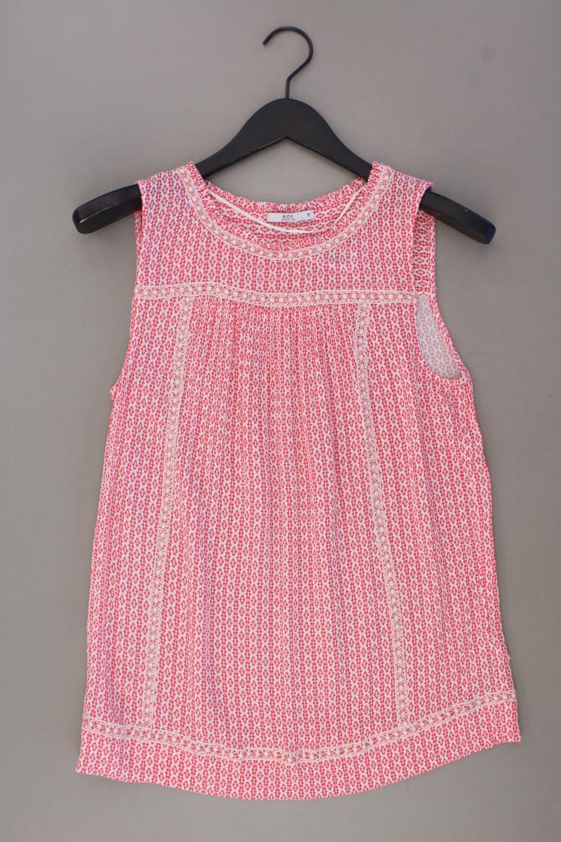 edc by Esprit Ärmellose Bluse Gr. M geometrisches Muster neuwertig rot