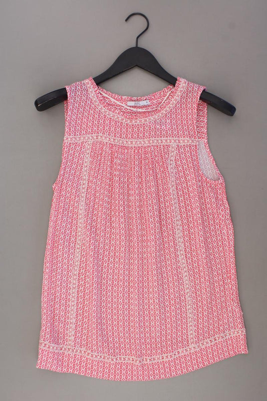 edc by Esprit Ärmellose Bluse Gr. M geometrisches Muster neuwertig rot