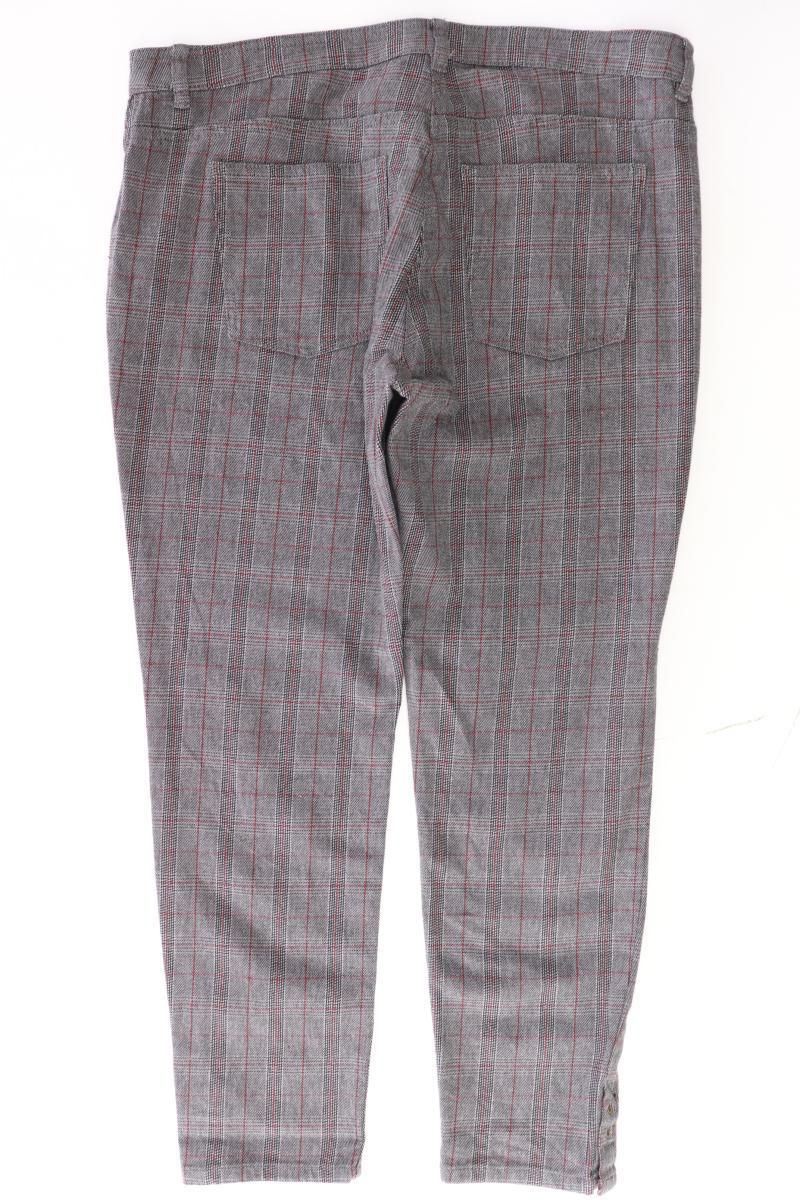 edc by Esprit Hose Gr. 44/L28 kariert grau aus Baumwolle