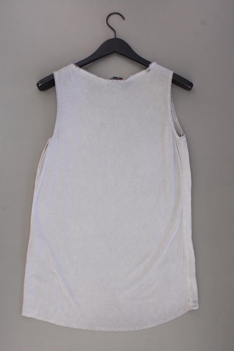 Street One Ärmellose Bluse Gr. 38 neuwertig grau aus Viskose