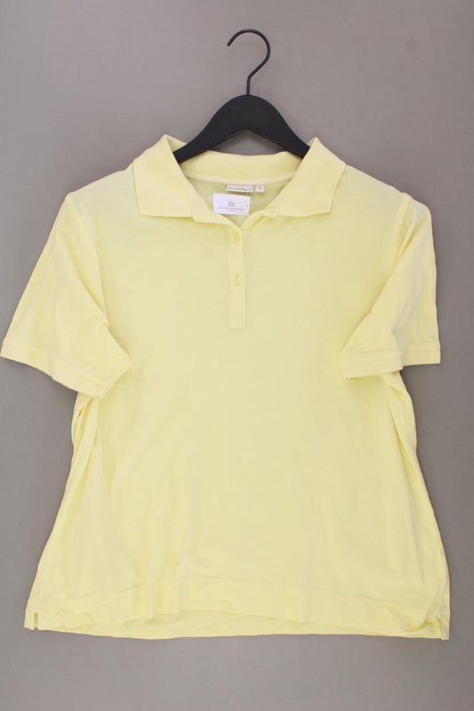 Marco Pecci Poloshirt Gr. 44 Kurzarm gelb aus Baumwolle