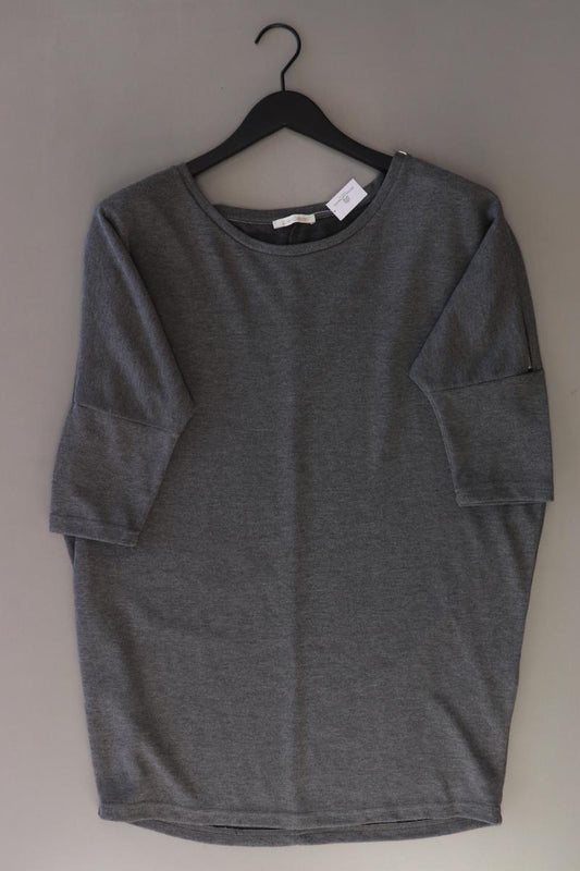 Pieces Oversize-Shirt Gr. M 3/4 Ärmel grau aus Polyester