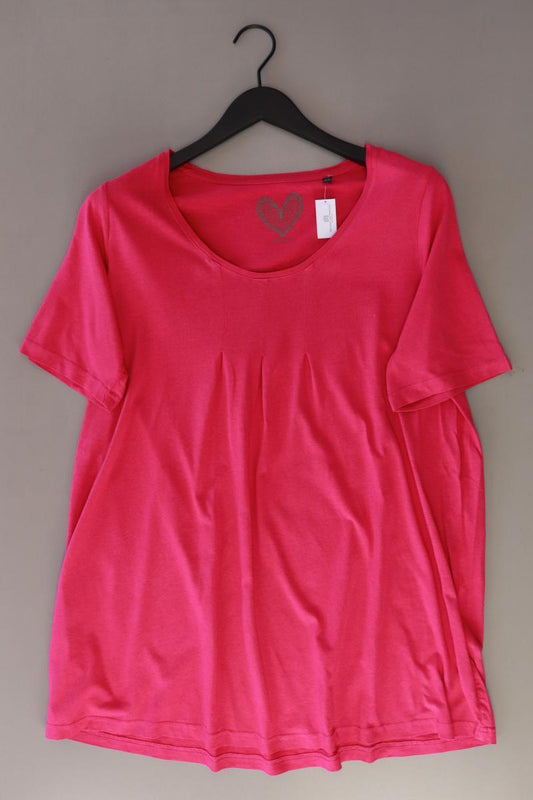 Ulla Popken T-Shirt Gr. 42/44 Kurzarm pink aus Baumwolle