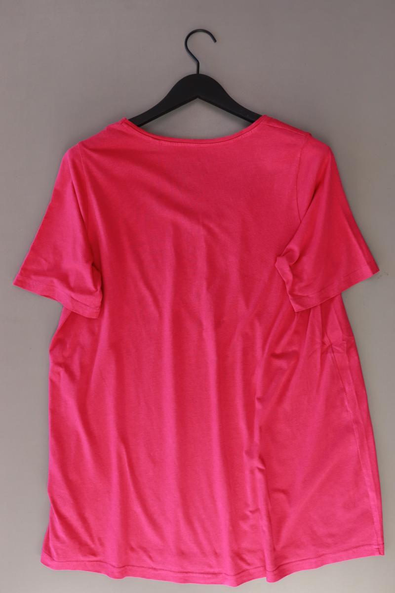 Ulla Popken T-Shirt Gr. 42/44 Kurzarm pink aus Baumwolle