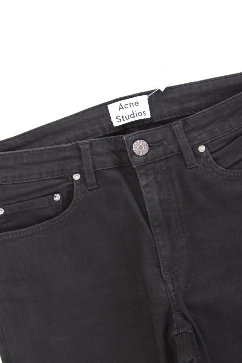 Acne Studios Skinny Jeans Gr. W29/L34 schwarz aus Baumwolle