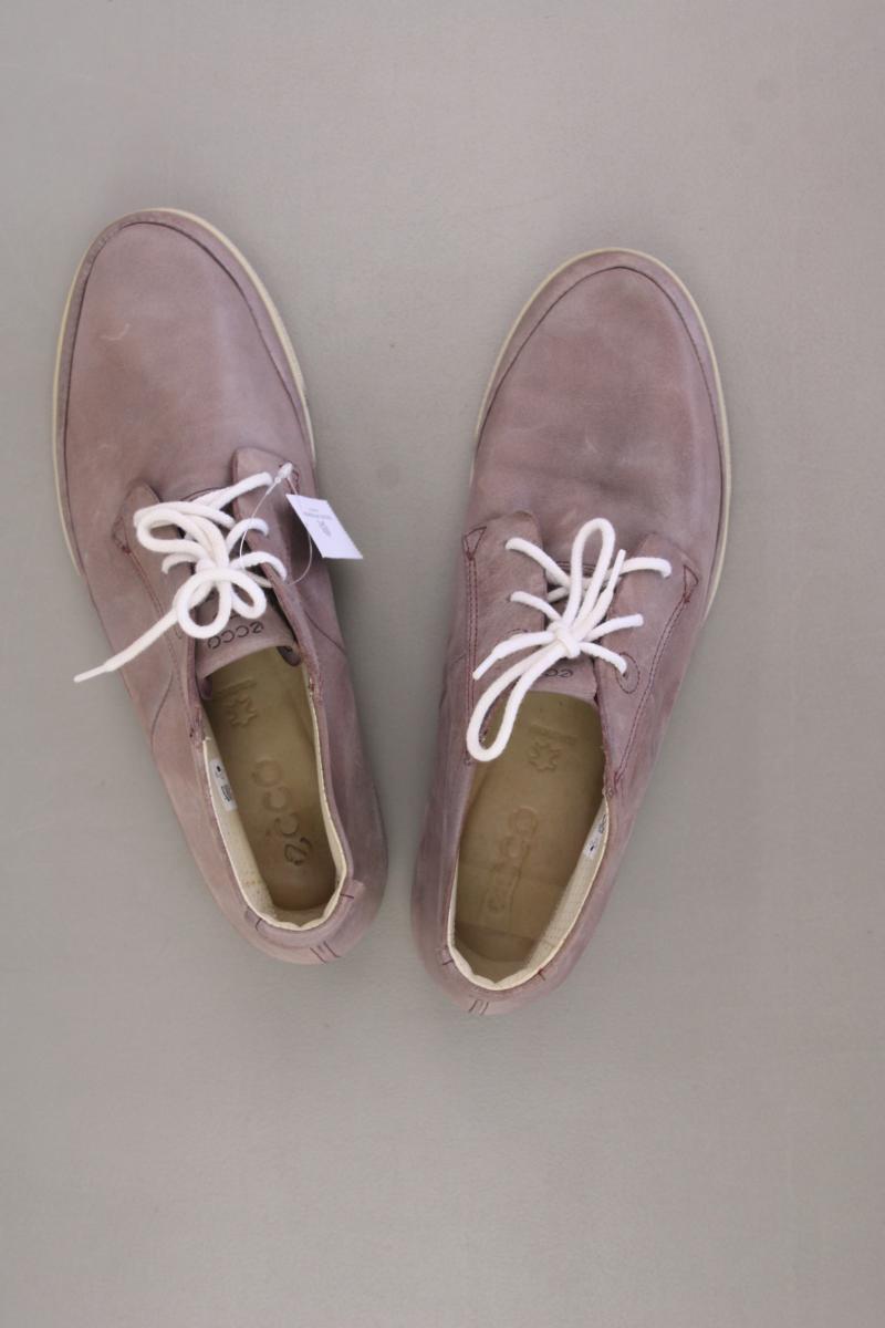 Ecco Schuhe Gr. 41 lila aus Leder