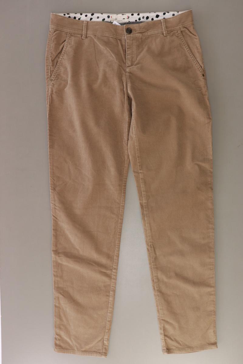 Esprit Chinohose Gr. 38/L32 creme aus Baumwolle