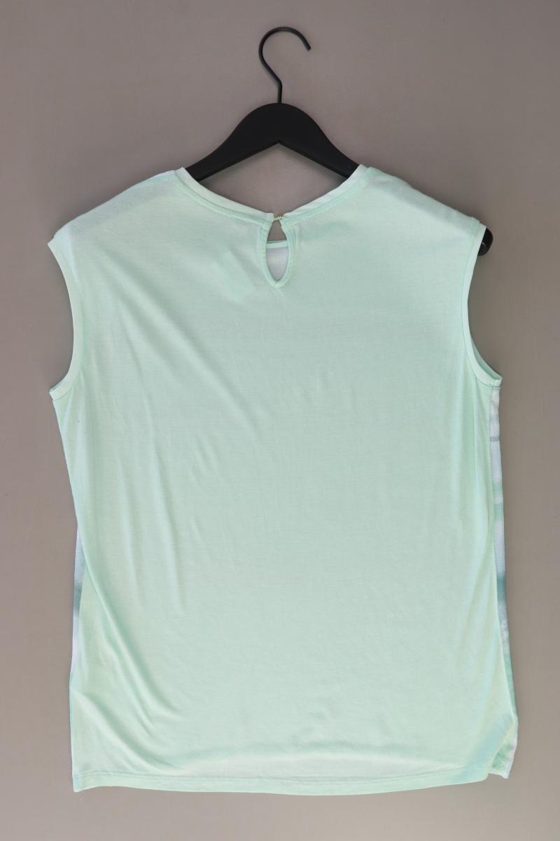 Esprit Kurzarmbluse Gr. M türkis aus Polyester