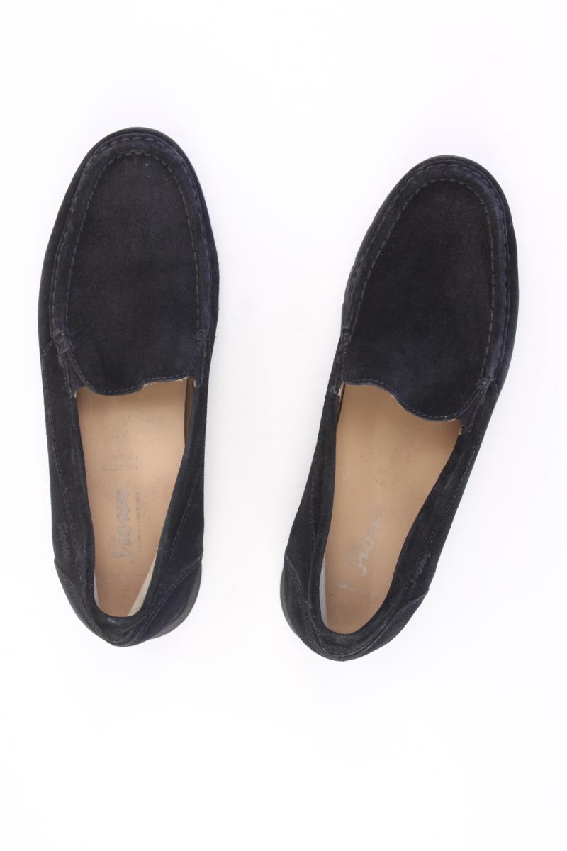 Sioux Loafers Gr. 41 schwarz aus Leder