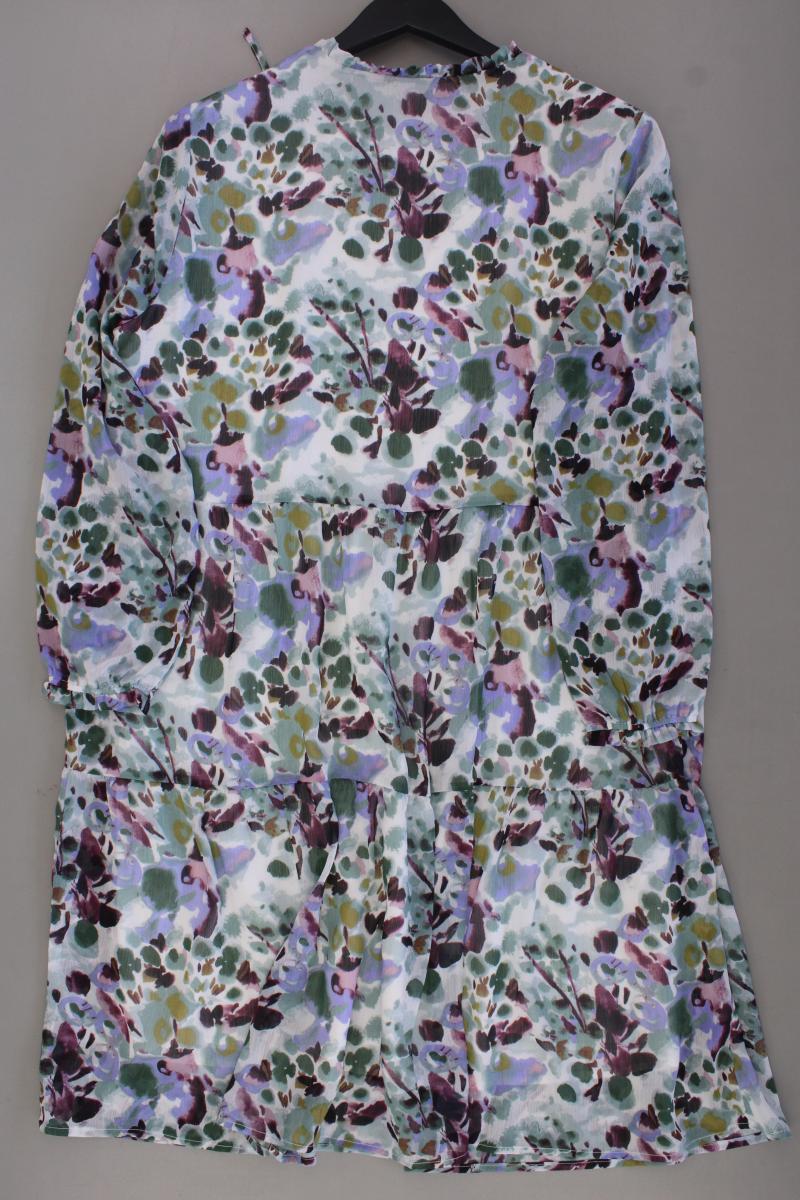 Montego Chiffonkleid Gr. 44 neuwertig Langarm mehrfarbig aus Polyester