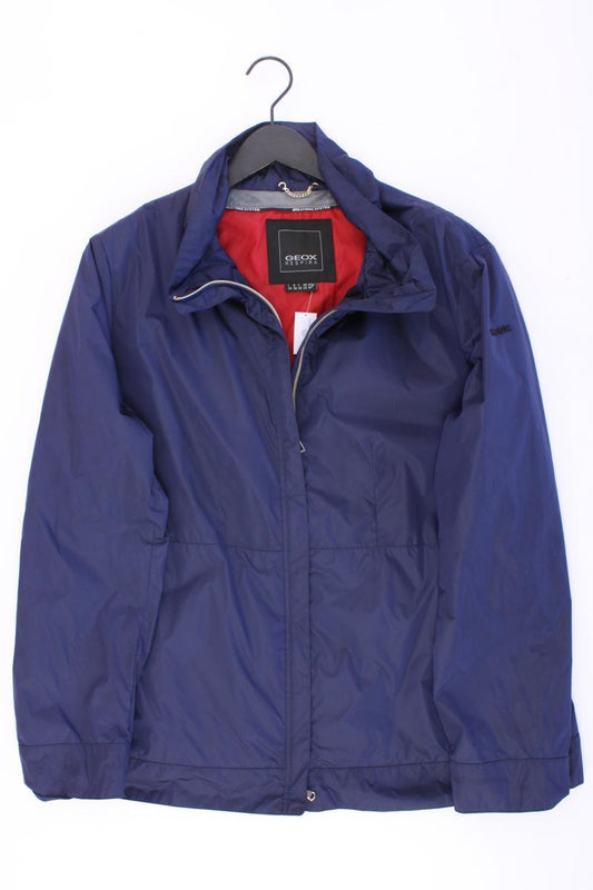 Geox Lange Jacke Gr. 48 neuwertig blau aus Polyamid