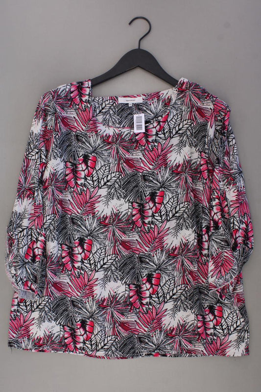 soyaconcept 3/4 Bluse mit Cut Outs Gr. XL mit Blumenmuster 3/4 Ärmel mehrfarbig