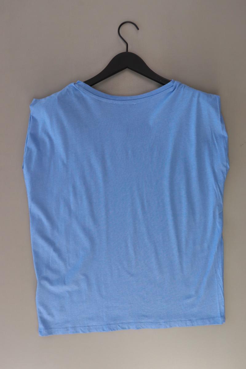 AJC Fashion T-Shirt Gr. 32/34 Kurzarm blau aus Baumwolle